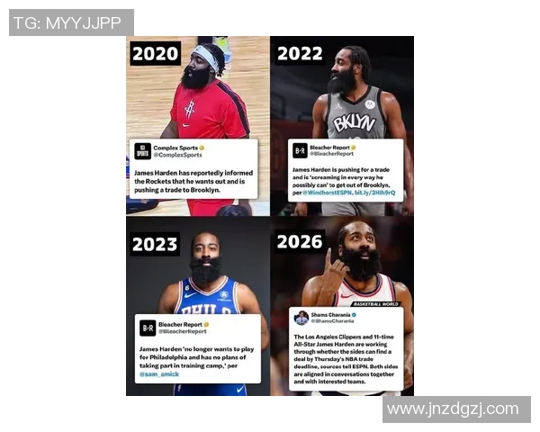 哈登状态下滑引发76人续约犹豫或将调整合同方案